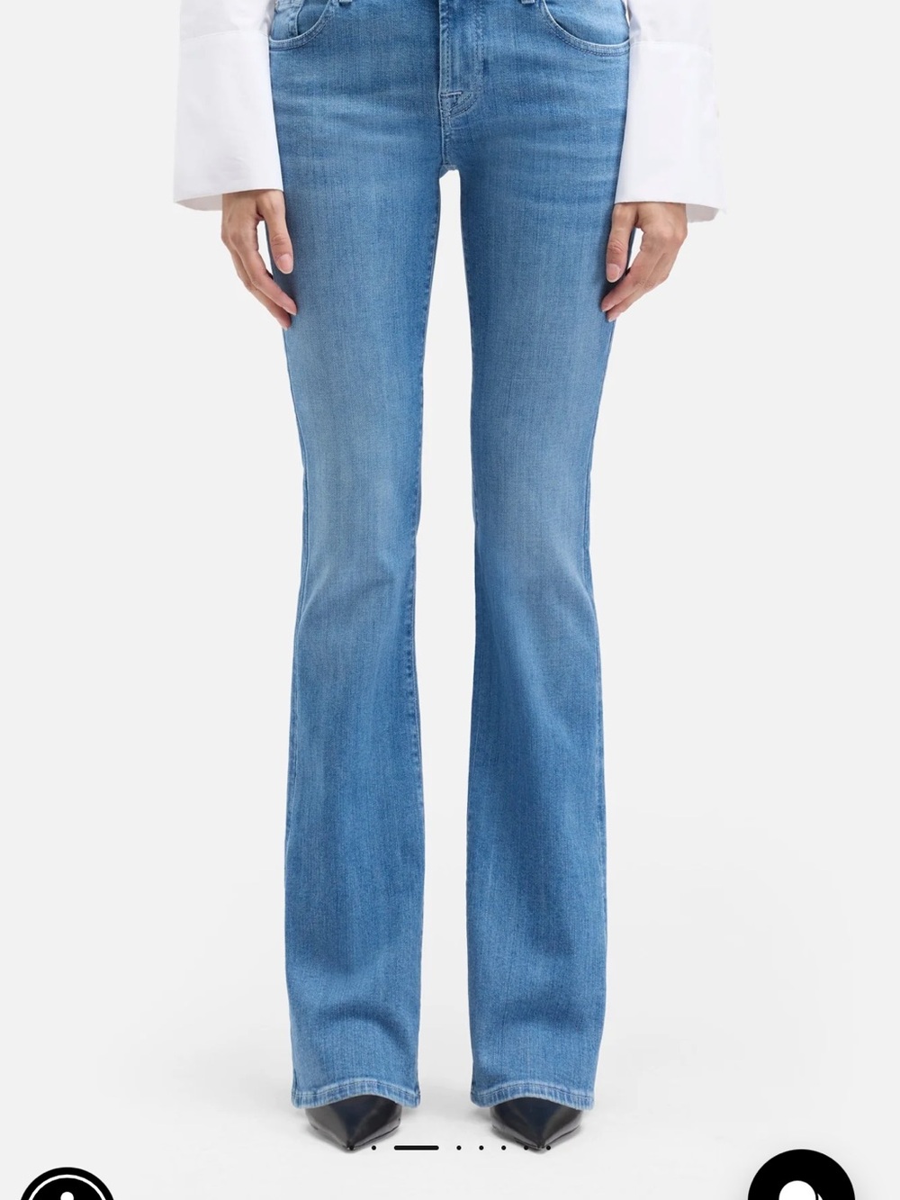 7 FOR ALL MANKIND - Slim Illusion Women's Bootcut Jeans NWT